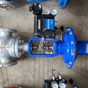 Pneumatic Control Valve with an Electro-Pneumatic Positioner