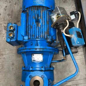 Vertical Inline Centrifugal Pump with Integrated Electric Motor